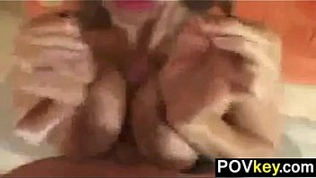 Slut pleasing a big cock point of view