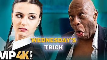 Daddy4k lispy wednesday sucked daddy's dick