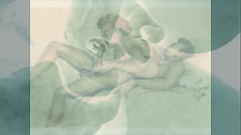 Retro erotic drawings