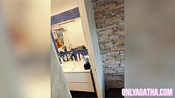 My roommate seduced me after asking to use my shower