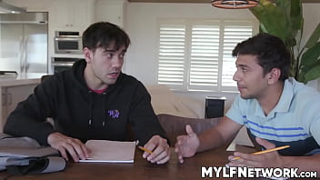 Tutor christy love helps nade nasty and max fills using her hole