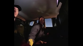 Slut wife uber jerk and getting filled up anytime