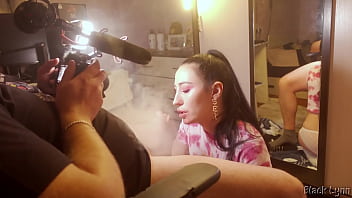 Bts vape and blowjob from stunning cocksucker black lynn
