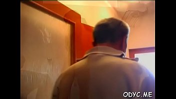 Hawt girl's hairless cunt banged