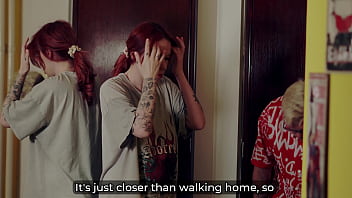 Redhead step mom gets her pussy fucked hard and loud