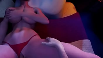 Tia tesuda demais não resistiu