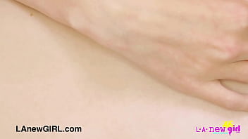 Pretty teen model naked close up