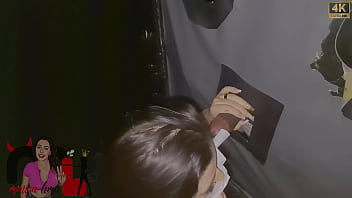 A punheta mais gostosa que o corno bate e assim no gloryhole