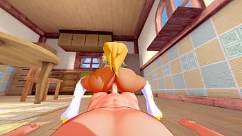 Liru gets her ass filled with cum and fucked hard