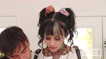 Skinny bad girl cc doll begs to get fucked by an internet stranger