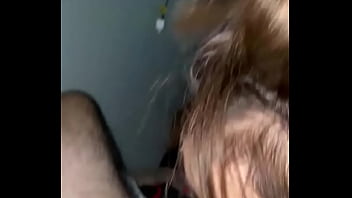 Slutty librarian blows cock in classroom