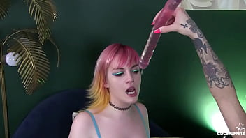 Kitty's cock puppets experience