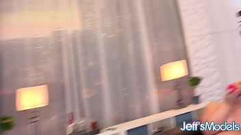 Super hot blonde bbw zoey skyy masturbates in front of an old perv