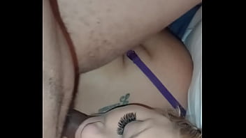 Giving him something he can feel suck a dick or something