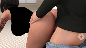 Lust and life cap 24 folllando con una milf de enorme culo en la cocina