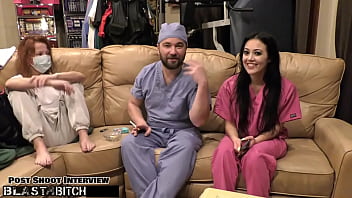 Become nurse as blaire celeste gets blasted with a jizzcasso