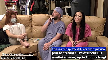 Become nurse as blaire celeste gets blasted with a jizzcasso