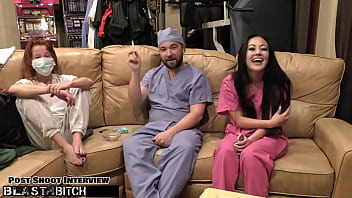 Become nurse as blaire celeste gets blasted with a jizzcasso Become nurse as blaire celeste gets blasted with a jizzcasso