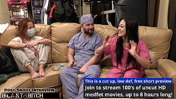 Become nurse as blaire celeste gets blasted with a jizzcasso