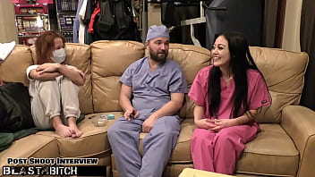 Become nurse as blaire celeste gets blasted with a jizzcasso