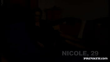 Nicole is a blonde milf who gets licked fingered and titty fucked