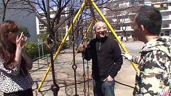 Japanese milf hitomi kanou finds herself a hard cock to suck