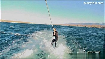 Sexy cowgirl deepthroat cumshot