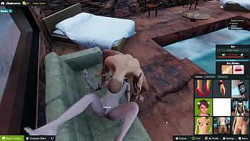 Chico me cogio en una fiesta frente a su amigo en 3dxchat