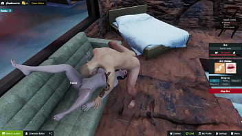 Chico me cogio en una fiesta frente a su amigo en 3dxchat