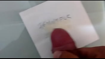 Um dos meu machos me fazendo um agrado virtual