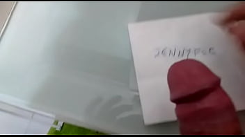 Um dos meu machos me fazendo um agrado virtual