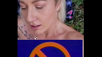 Teaser public je demande à ma copine de me goder au bord de la rivière