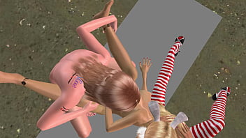 3d Shemale Threesome Part 2 – Hot Animated Futanari Action With Two Sexy Girls thumbnail