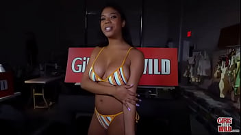 Two purple fingernails in the pussy