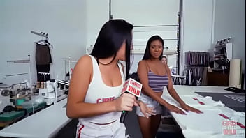 Two purple fingernails in the pussy