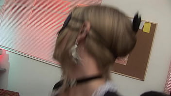 Caroline de lys gets her french maid hole plowed