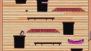 Hentai party on rooftop brunette fucking hard with darkskin girl Hentai party on rooftop brunette fucking hard with darkskin girl