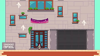 Hentai party on rooftop brunette fucking hard with darkskin girl