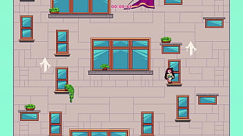 Hentai party on rooftop brunette fucking hard with darkskin girl