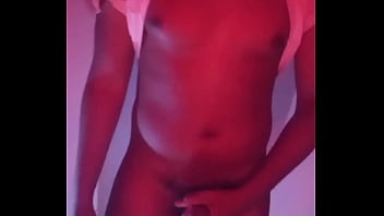 Labeto hot red room light masturbation with huge cumshot load s1e4