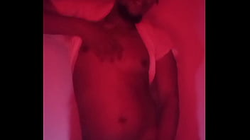 Labeto hot red room light masturbation with huge cumshot load s1e4