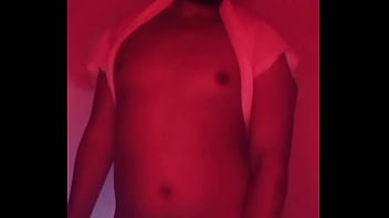 Labeto hot red room light masturbation with huge cumshot load s1e4