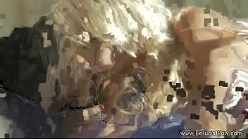 Blonde fellucia sucking master