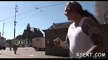 Sexy fatty gets the bone