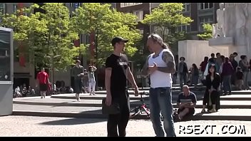 Sexy fatty gets the bone