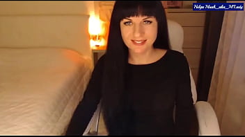 Little titty brunette helga muah partial strip pussy vibin' pleasures