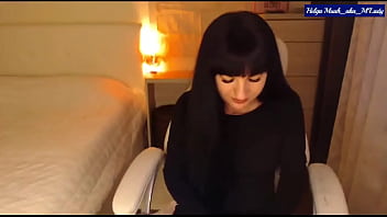 Little titty brunette helga muah partial strip pussy vibin' pleasures