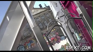 Slim playgirl takes hard banging