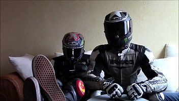 Leather Biker Jumsuit Biker Race Gays In Biker Leather Garotos Motoqueiros Biker Leather Gay Com Roupas De Moto Motoqueiros Em Couro Meninos Motoqueiro Biker Overall thumbnail