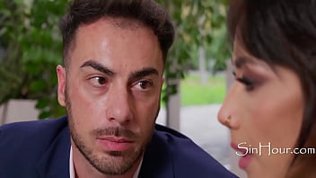 Big dick european studs stuff a petite small sized girl